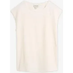 bonprix Shirt aus strukturiertem Materialweiß 36Damen