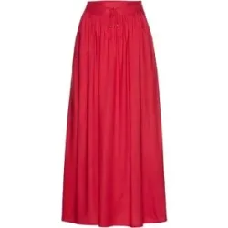 bonprix Viskose Maxirockrot 48Damen