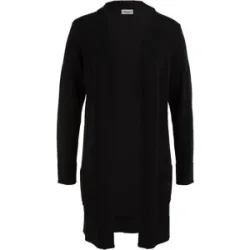 bonprix Longstrickjacke, Langarmschwarz 48Damen