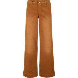 bonprix Weite Cordhose aus Baumwoll-Stretchbraun 52Damen