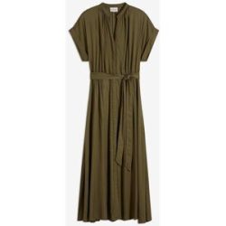 bonprix Hemdblusenkleid für stilvollen Auftritt, aus Viskose, ausgestellte Passform