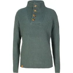 bonprix Troyer Pullover mit Strukturgrün 36Damen
