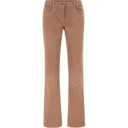 bonprix Bootcut-Cordhose aus elastischem Baumwoll-Mixbraun 52Damen