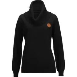 bonprix Feinstrickpullover mit weitem Kragenschwarz 44Damen