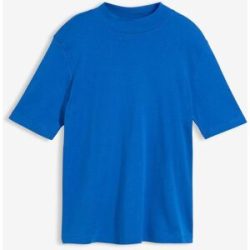 bonprix Rippshirt aus reiner Baumwolleblau 56Damen