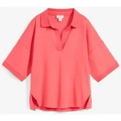 bonprix Poloshirt aus reiner Bio-Baumwollepink 36Damen