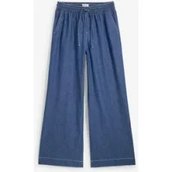 bonprix Weite Jeans mit Gummibund, Loose Fit, aus reiner Baumwolle