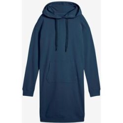 bonprix Sweatkleid aus reiner Bio-Baumwolleblau 36Damen