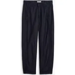 bonprix Barrel-Jeans, Mid Waist mit verstellbarem Bundblau 44Damen