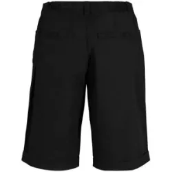 bonprix Baumwoll-Papertouch-Bermuda aus Baumwoll-Mixschwarz 56Damen