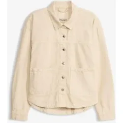 bonprix Shaket aus reiner Baumwollebeige 50Damen