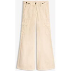 bonprix Cargohose aus reiner Baumwollebeige 52Damen