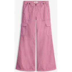 bonprix Cargohose aus reiner Baumwollerosa 50Damen