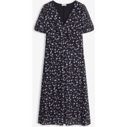 bonprix Jerseykleid aus feinem Meshschwarz 52Damen