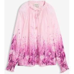 bonprix Bluse mit Seidenanteilrosa 42Damen