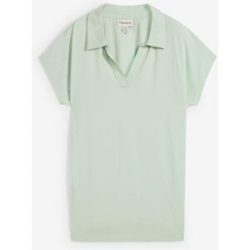 bonprix T-Shirt Regular Fit Passform, Kurzarm, offener Polokragen