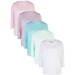 bonprix Longshirt (5er-Pack)rosa 52Damen
