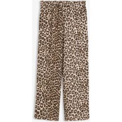 bonprix 2-in-1 Hose für die Schwangerschaft und danach aus reinem Baumwollmusselingrau 46Damen
