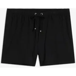 bonprix Strandshorts aus fließendem Viskose-Mixschwarz 54Damen