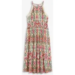 bonprix Midikleid mit Spitzebeige 32Damen
