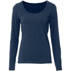 bonprix Figurbetontes Langarmshirtblau 40Damen