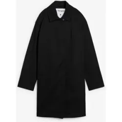 bonprix Wasserabweisender Trenchcoat, Oversizedschwarz 44Damen