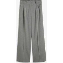 bonprix Nadelstreifen Marlenehose aus softem Viskose-Mixgrau 40Damen