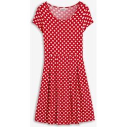 bonprix Jerseykleid aus Viskose-Mixrot 34Damen