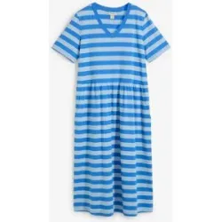 bonprix Jerseykleid aus Bio-Baumwolleblau 48Damen