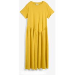 bonprix Jersey-Kleid aus reiner Bio-Baumwollegelb 48Damen