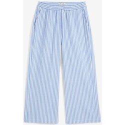 bonprix Palazzo-Hose aus Seersucker, 7/8 Längeblau 46Damen