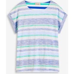bonprix T-Shirt aus reiner Bio-Baumwolleblau 52Damen