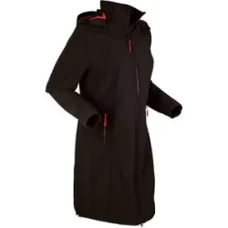 bonprix wasserabweisender Softshellmantelschwarz 56Damen