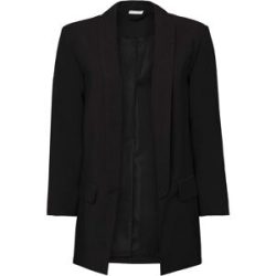 bonprix Longblazer aus Viskose-Mixschwarz 36Damen