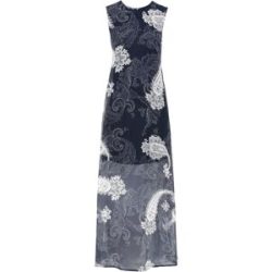 bonprix Langes Chiffonkleidblau 52Damen