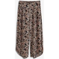 bonprix Palazzo-Hose mit Schlitzschwarz 46Damen