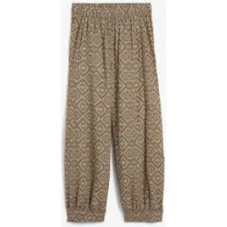bonprix Ballonhose aus reiner Baumwollegrün 54Damen