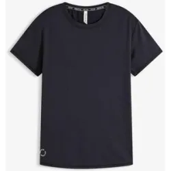 bonprix Weites Sport-Shirt mit Strukturoptik, schnelltrocknendschwarz 40Damen