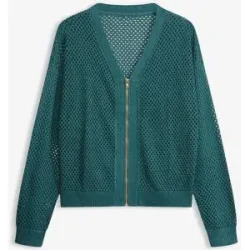 bonprix Strickjackepetrol 44Damen