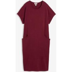 bonprix Jerseykleid mit Taschenrot 48Damen