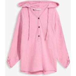 bonprix Schlupfbluse aus luftigem Musselinrosa 48Damen