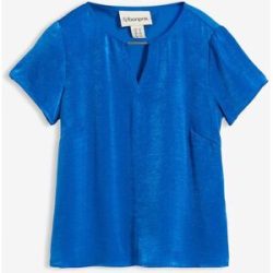 bonprix Tunika aus feinem Satinblau 36Damen