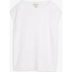 bonprix Shirt aus reinem Leinenweiß 40Damen