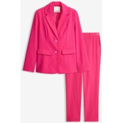 bonprix Hosenanzug (2-tlg. Set) mit Viskosepink 46Damen