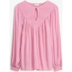 bonprix Tunika mit Stickereirosa 54Damen