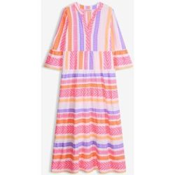 bonprix Maxikleid aus fließender Viskoseweiß 44Damen