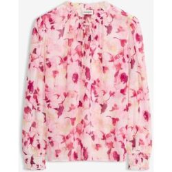 bonprix bedruckte Chiffonbluserosa 38Damen
