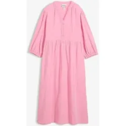 bonprix Tunika-Kleid aus softem Musselinrosa 36Damen