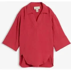 bonprix Tunika aus softem Viskose-Mixrot 40Damen
