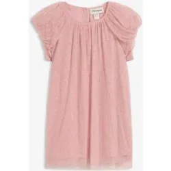 bonprix Minikleid aus zartem Tüllrosa 122Mädchen